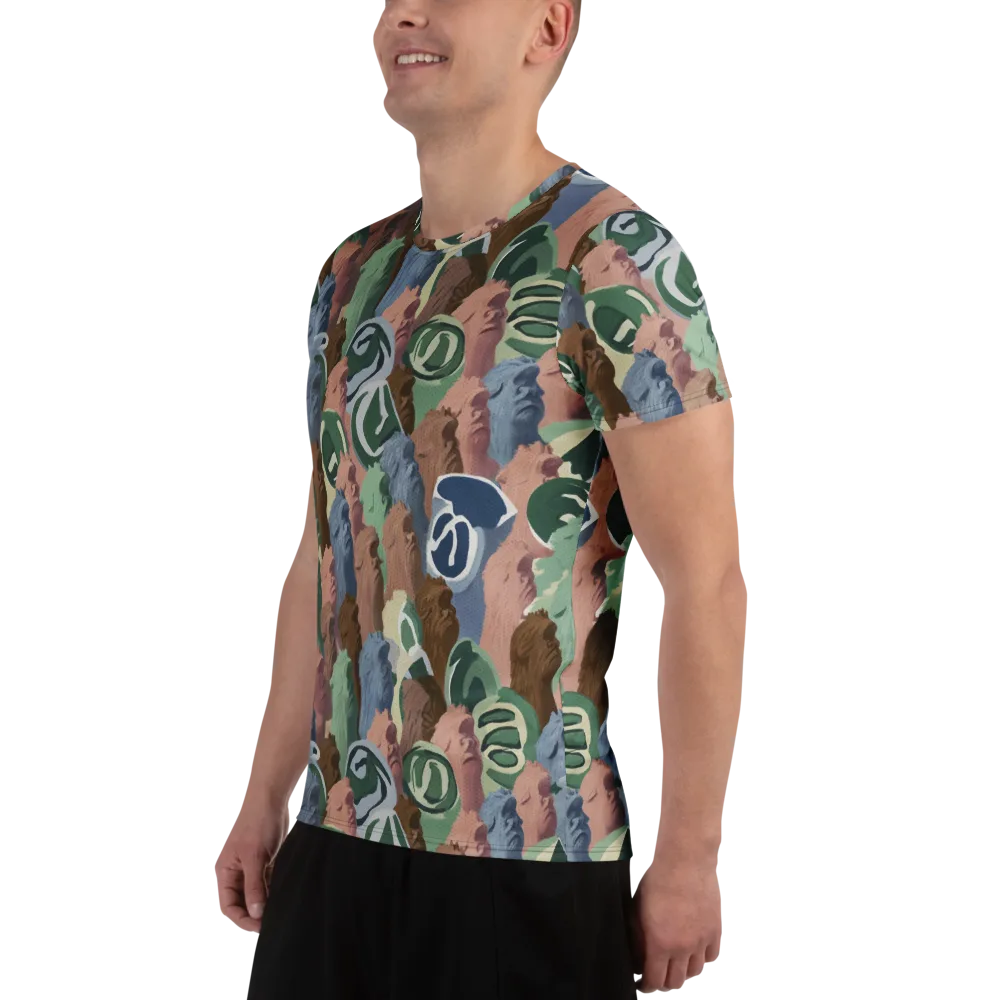 Profile Parade on Men's Athletic T-Shirt — Left