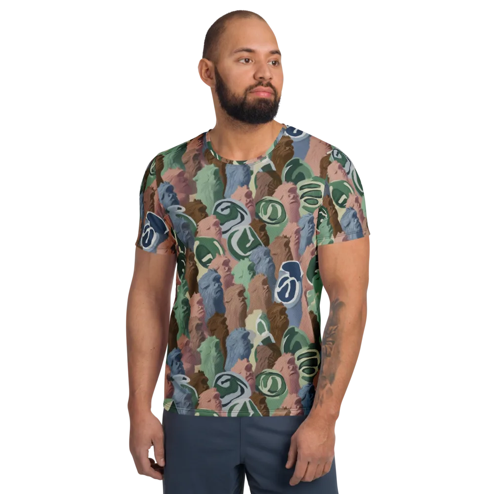 Profile Parade on Men's Athletic T-Shirt — Front