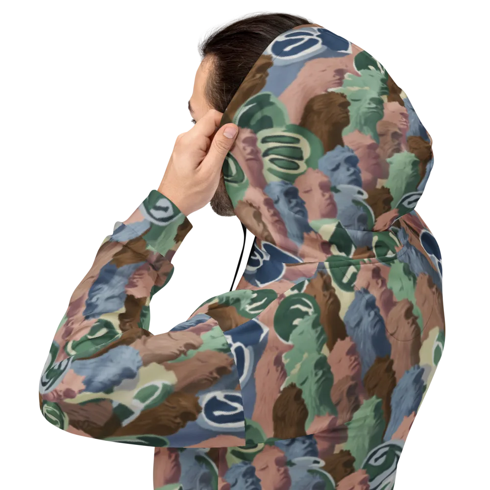 Profile Parade on Hoodie — Back
