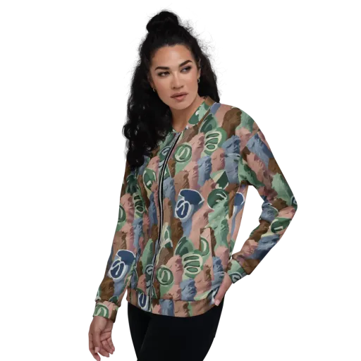 Profile Parade on a Bomber Jacket