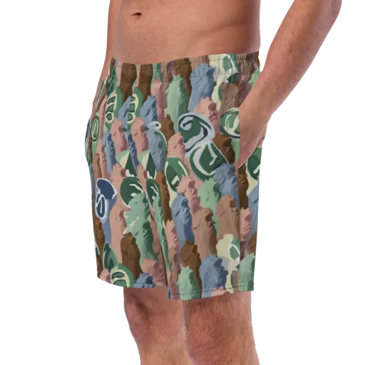 Profile Parade on a Swim Trunks
