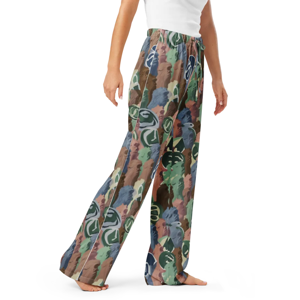 Profile Parade on Women's Pajama Pants — Right Front