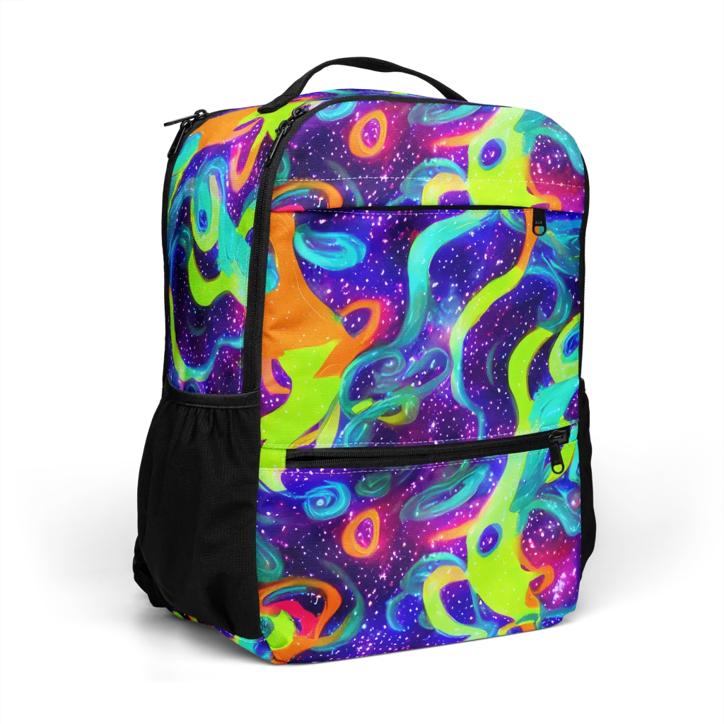Stellar Splash on Utility Backpack — Right Front