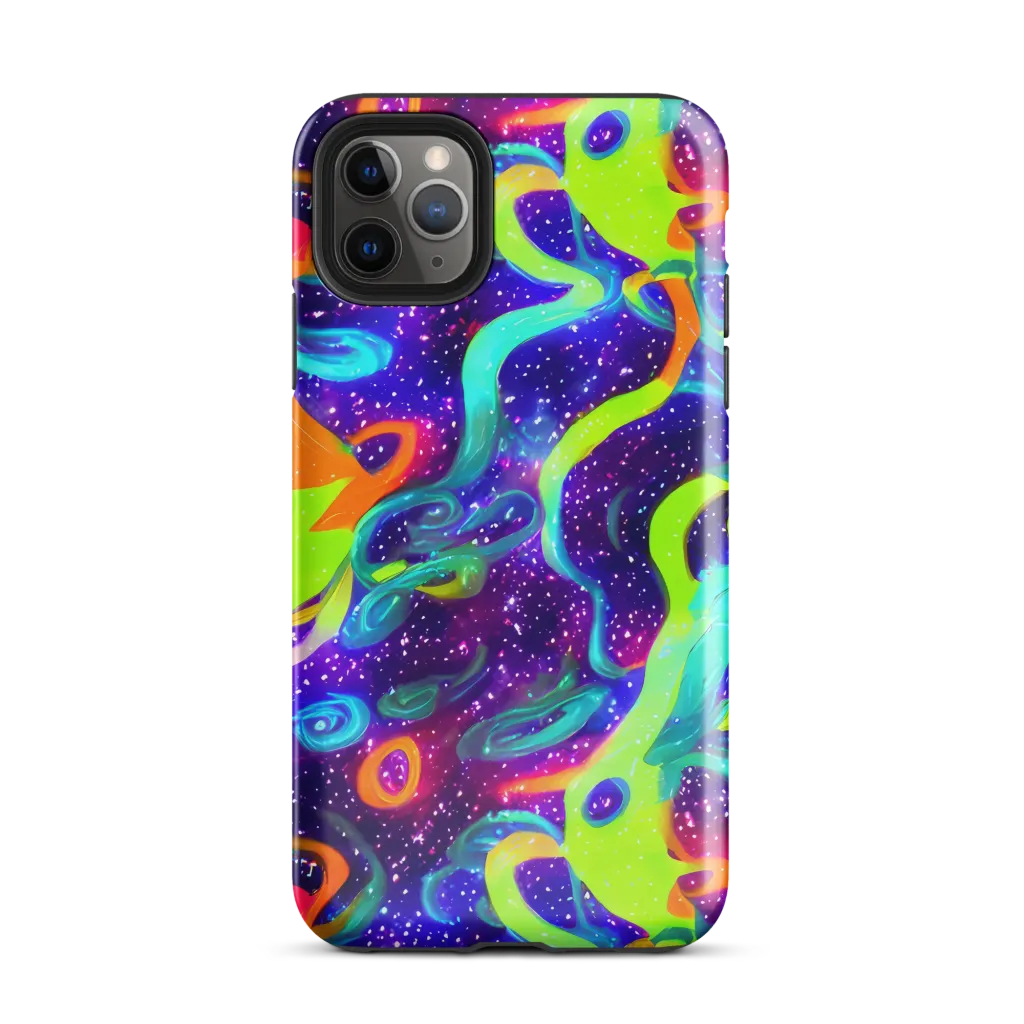 Stellar Splash on Tough Case for iPhone® — Front