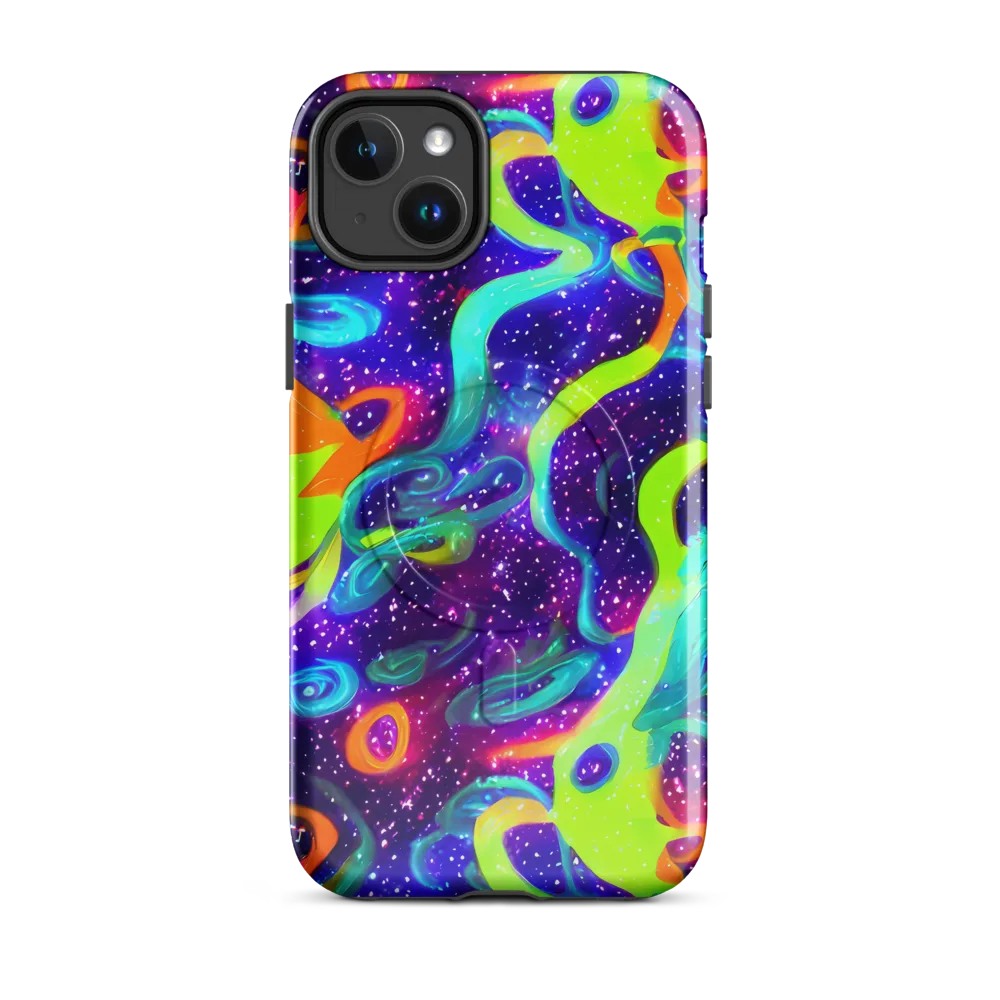 Stellar Splash on MagSafe Tough Case for iPhone® — Front