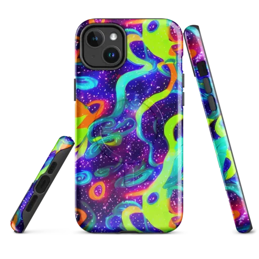 Stellar Splash on a MagSafe Tough Case for iPhone®