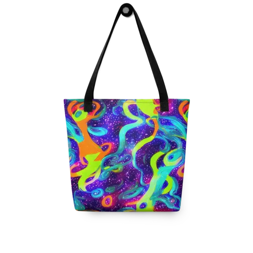Stellar Splash on a Tote Bag