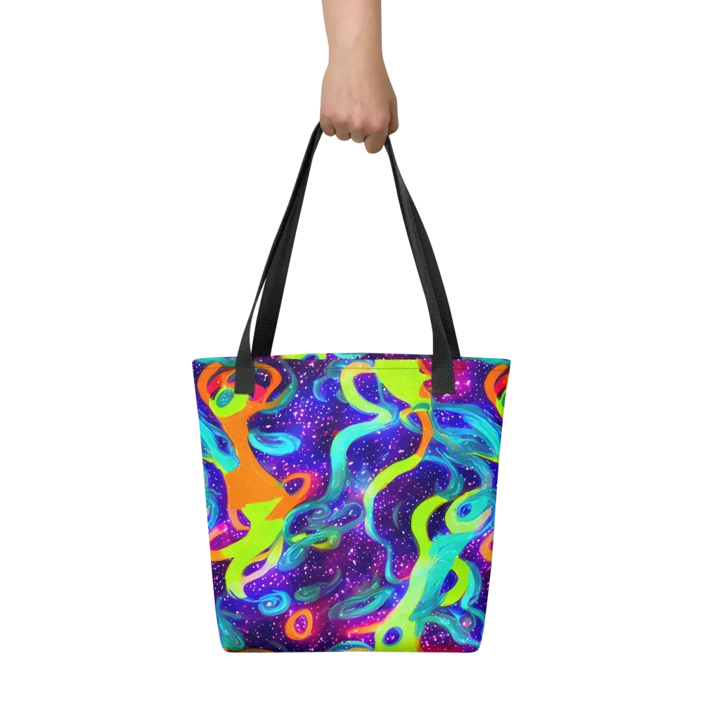 Stellar Splash on Tote Bag — Front