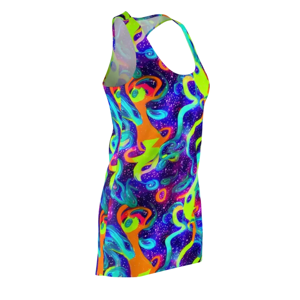 Stellar Splash on Racerback Dress — Front Side