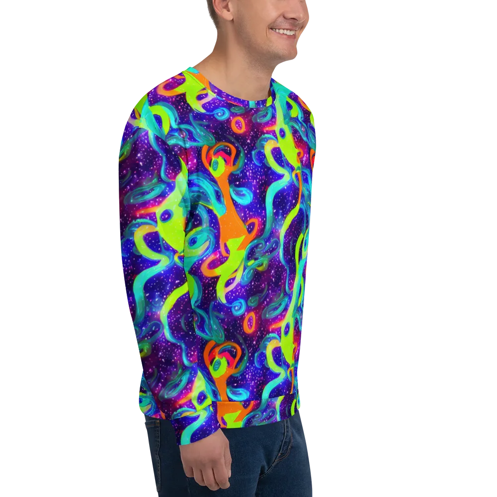 Stellar Splash on Sweatshirt — Right Front