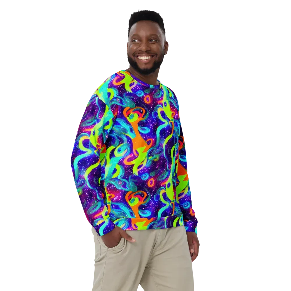 Stellar Splash on Sweatshirt — Front