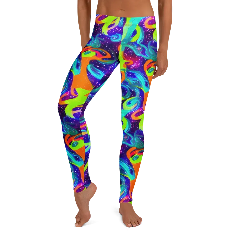 Stellar Splash on Leggings — Front