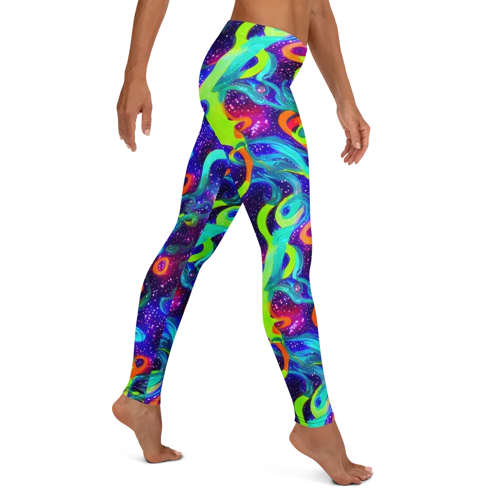 Stellar Splash on Leggings — Right