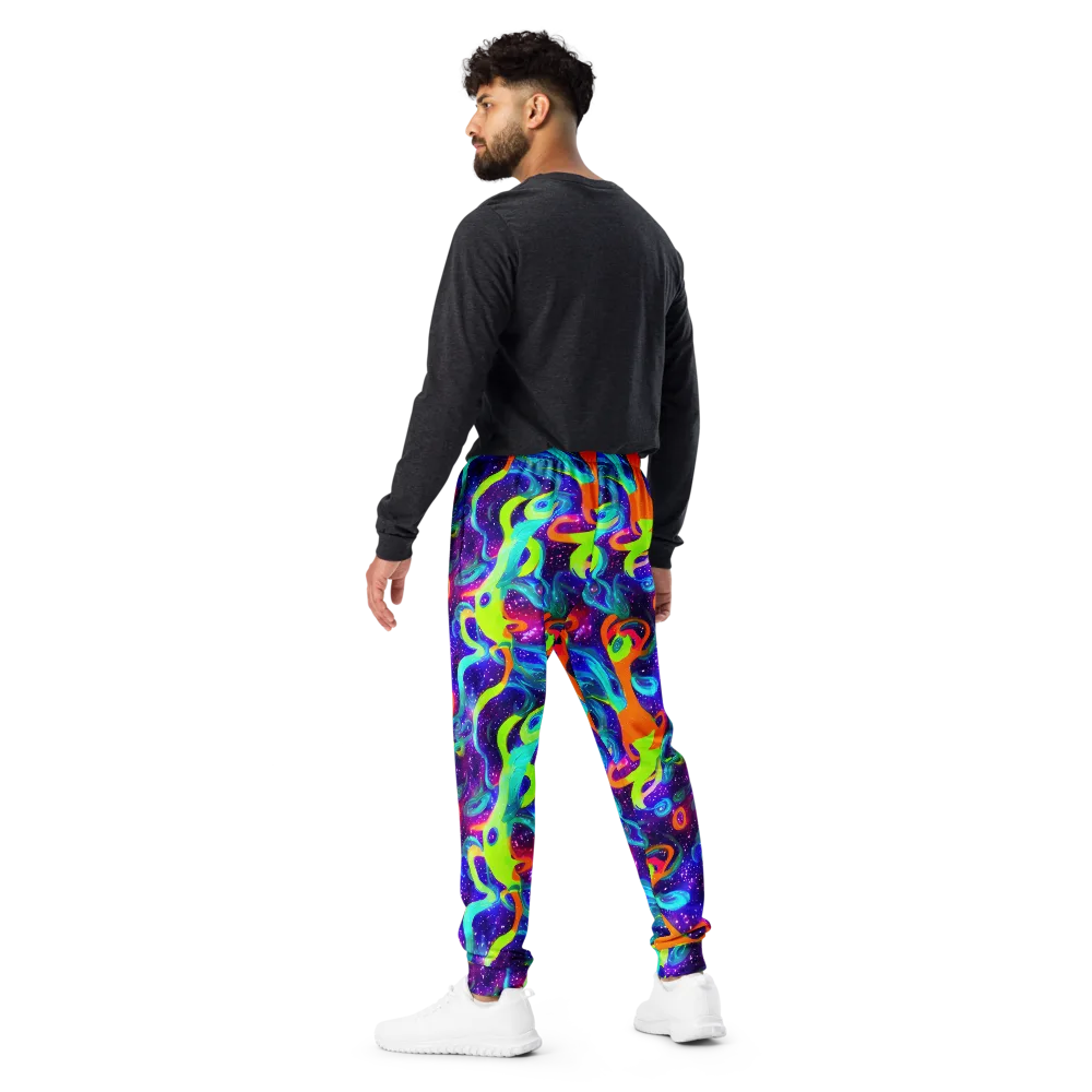 Stellar Splash on Men's Joggers — Back