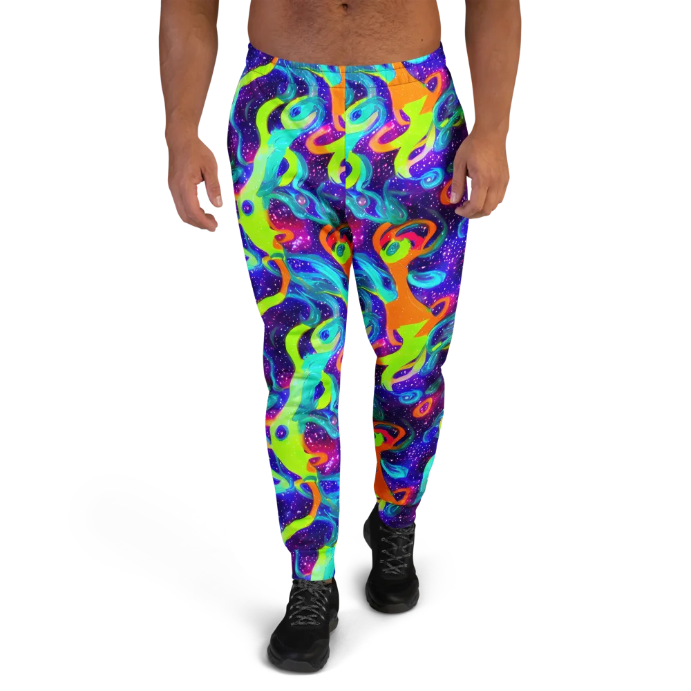 Stellar Splash on Men's Joggers — Front
