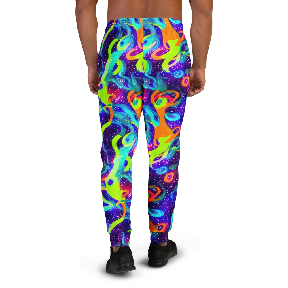 Stellar Splash on Men's Joggers — Back