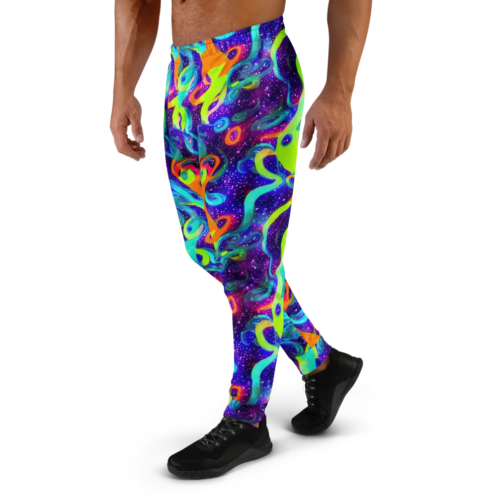 Stellar Splash on Men's Joggers — Left