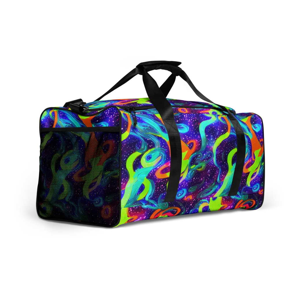 Stellar Splash on Duffle Bag — Right Front