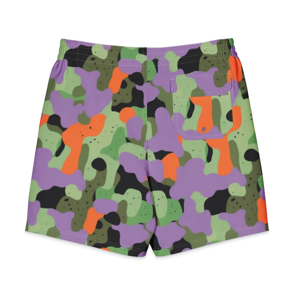Moss Mirage on Men's Board Shorts — Back