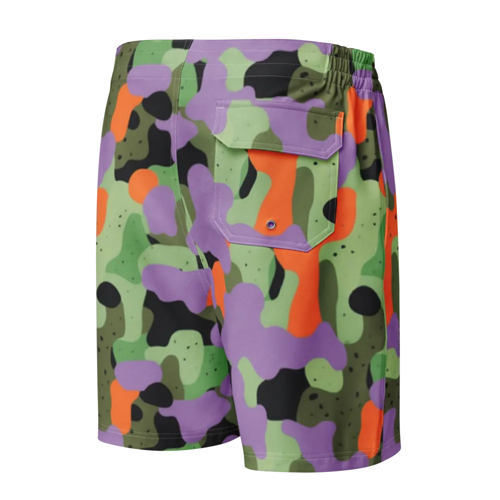 Moss Mirage on Men's Board Shorts — Back