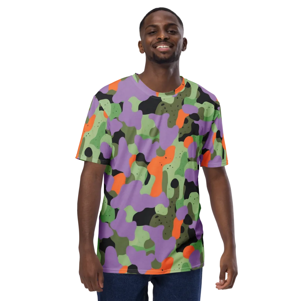 Moss Mirage on Men's Crew Neck T-Shirt — Front