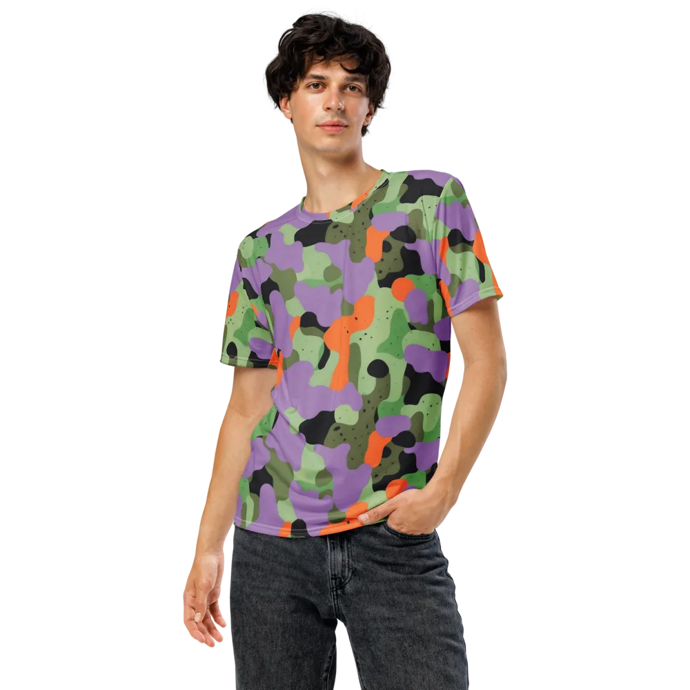 Moss Mirage on Men's Crew Neck T-Shirt — Front