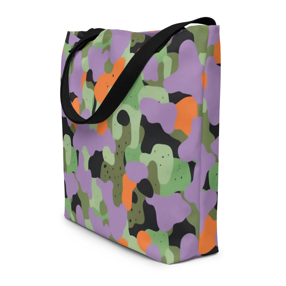 Moss Mirage on Large Tote Bag W/ Pocket — Front