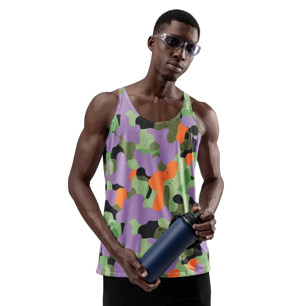 Moss Mirage on Men's Tank Top — Front