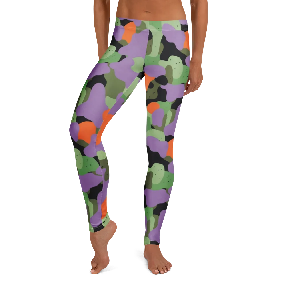 Moss Mirage on Leggings — Front