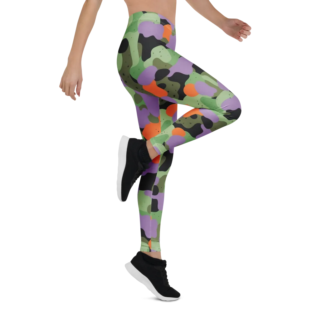 Moss Mirage on Leggings — Right
