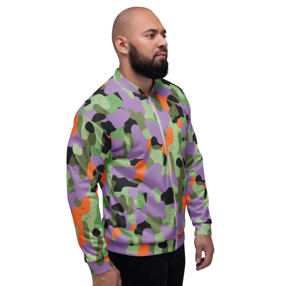 Moss Mirage on Bomber Jacket — Right