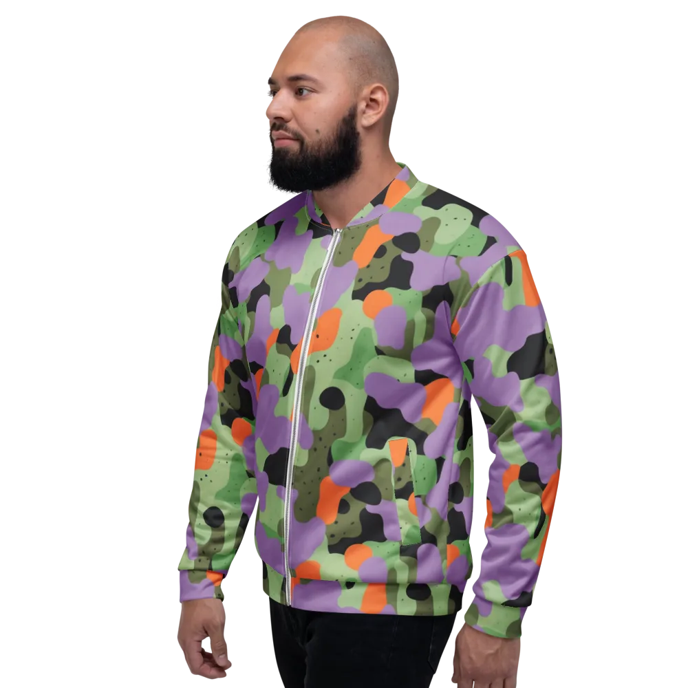 Moss Mirage on Bomber Jacket — Left