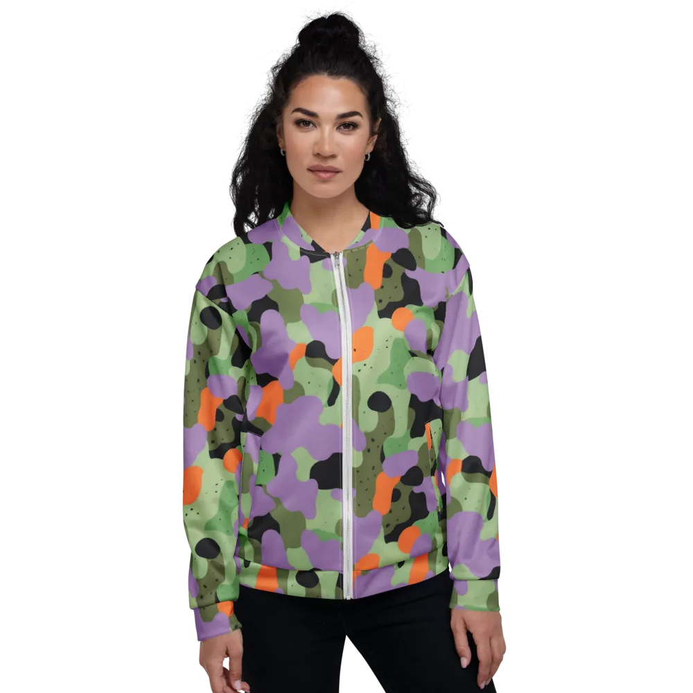 Moss Mirage on Bomber Jacket — Front