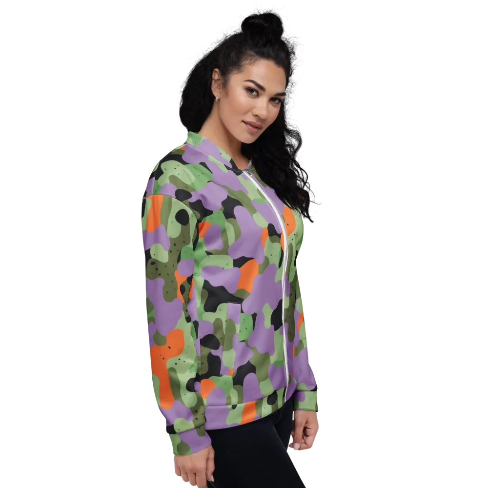 Moss Mirage on Bomber Jacket — Right