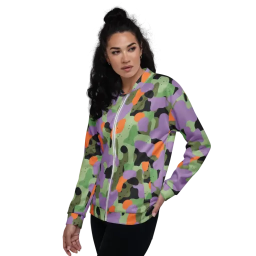 Moss Mirage on a Bomber Jacket