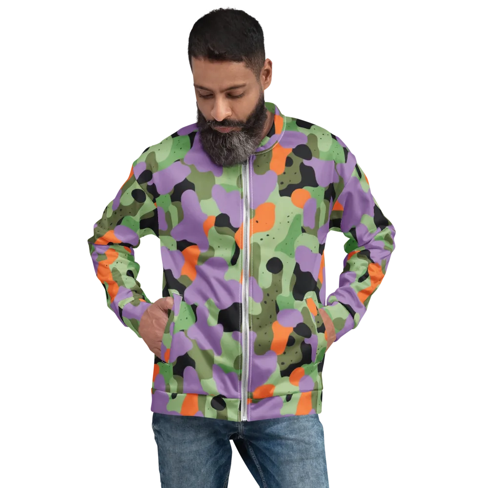 Moss Mirage on Bomber Jacket — Front