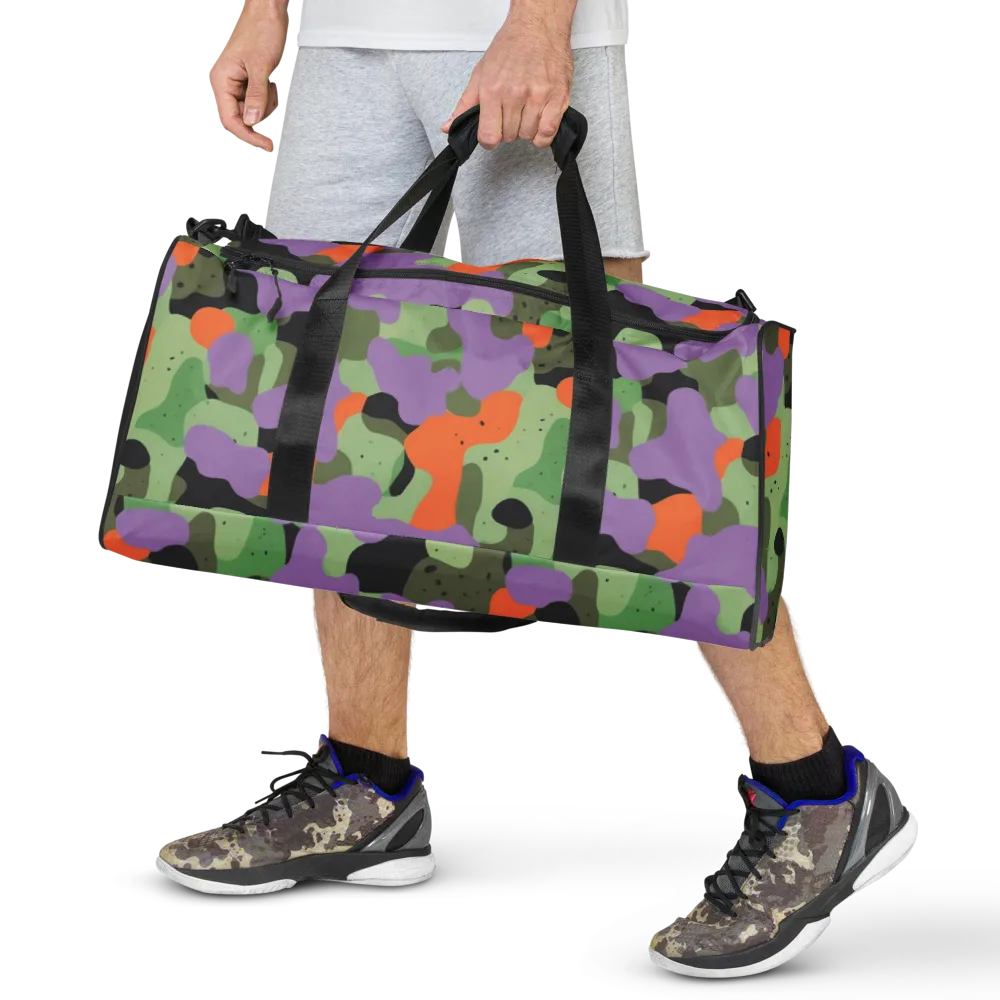 Moss Mirage on Duffle Bag — Front