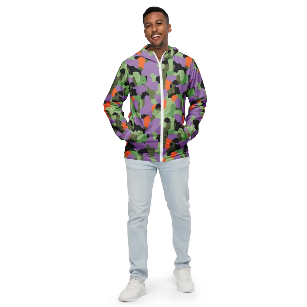 Moss Mirage on Men's Windbreaker — Front
