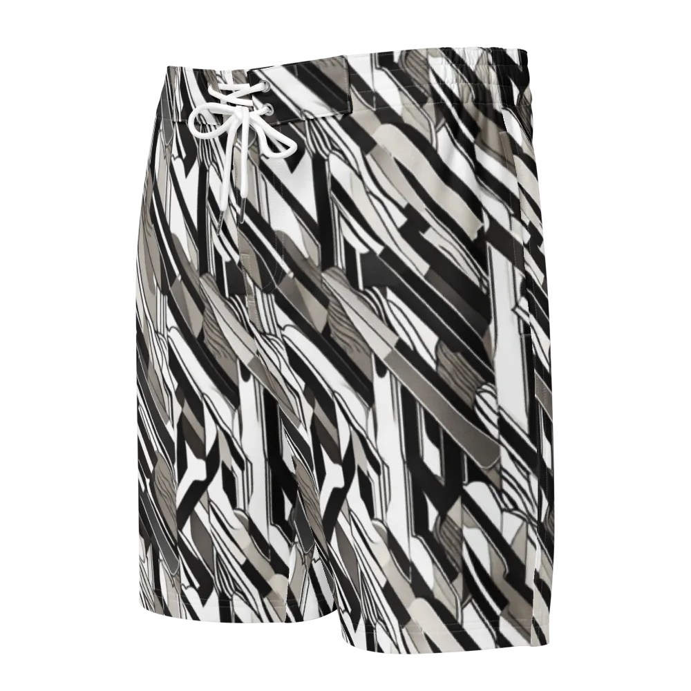 Piano Drift on Men's Board Shorts — Front