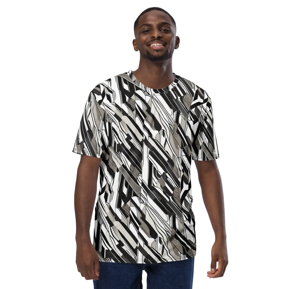 Piano Drift on Men's Crew Neck T-Shirt — Front