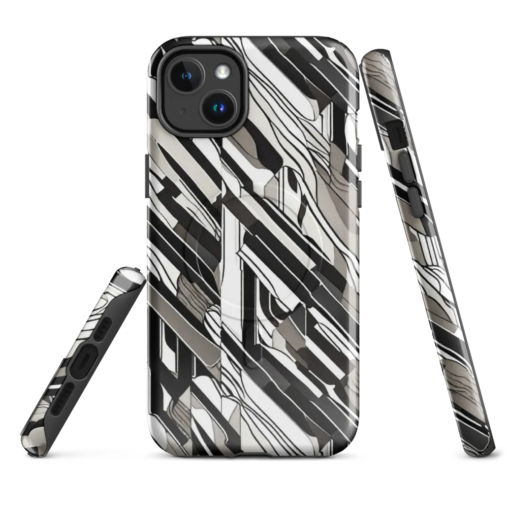 Piano Drift on MagSafe Tough Case for iPhone® — Front