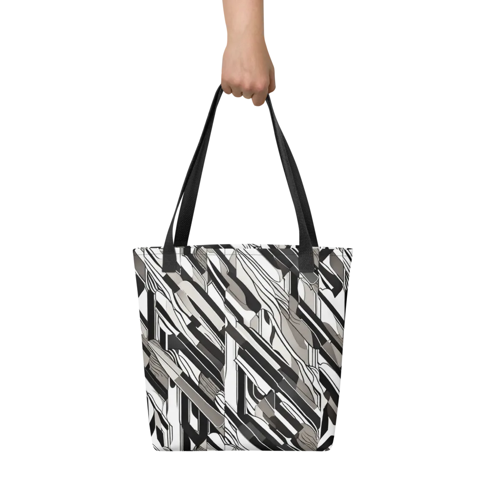 Piano Drift on Tote Bag — Front