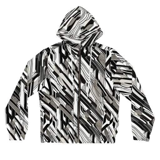 Piano Drift on a Women's Full-Zip Hoodie