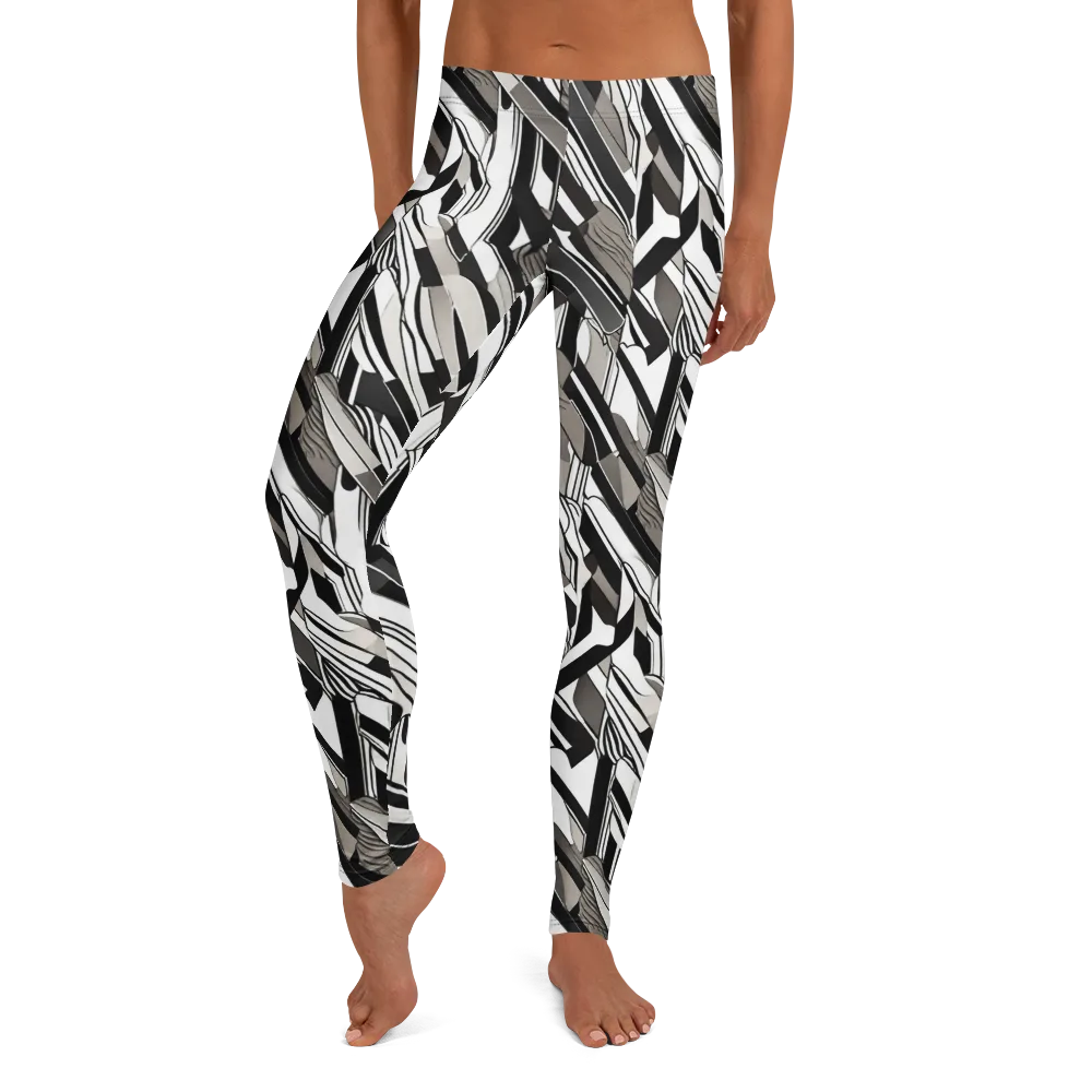Piano Drift on Leggings — Front