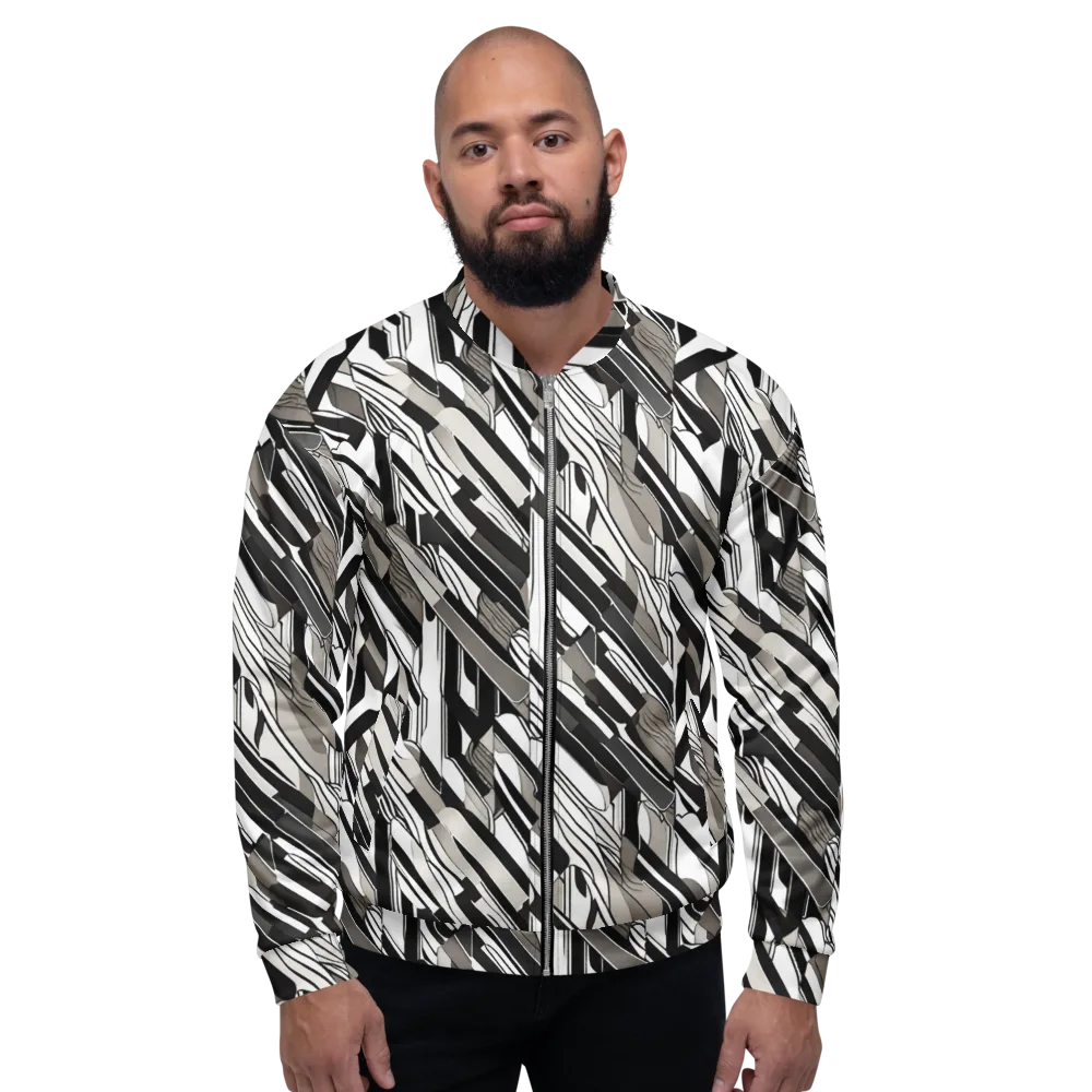 Piano Drift on Bomber Jacket — Front