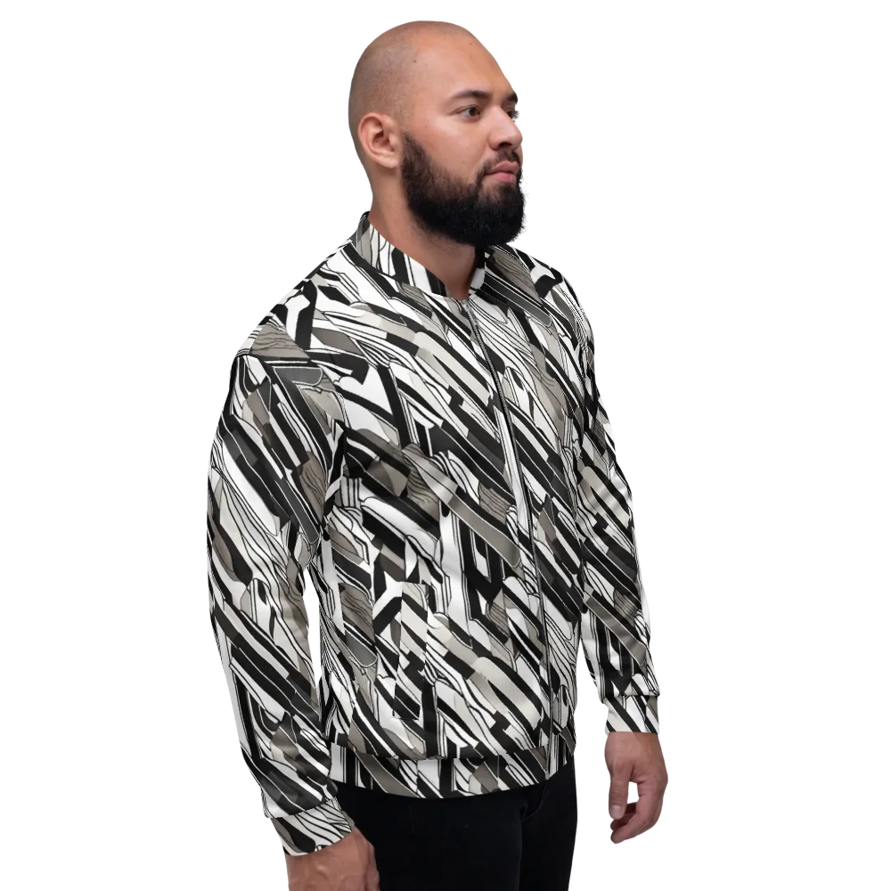 Piano Drift on Bomber Jacket — Right