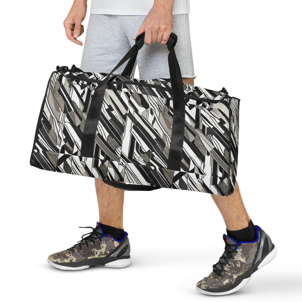 Piano Drift on Duffle Bag — Front