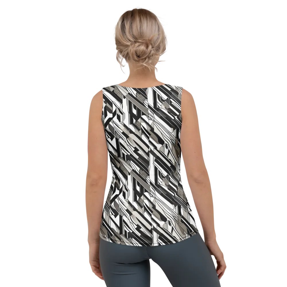 Piano Drift on Women's Tank Top — Back