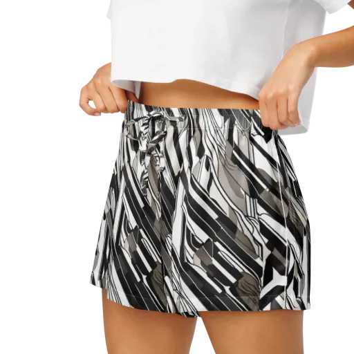 Piano Drift on a Women's Pajama Shorts