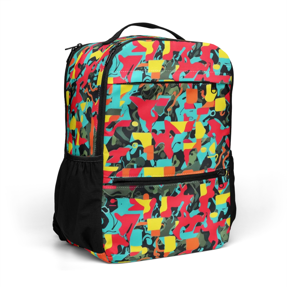 Rebel Botanica on Utility Backpack — Right Front